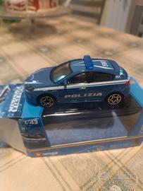 Giulietta Alfa Romeo Polizia Burago con scatola