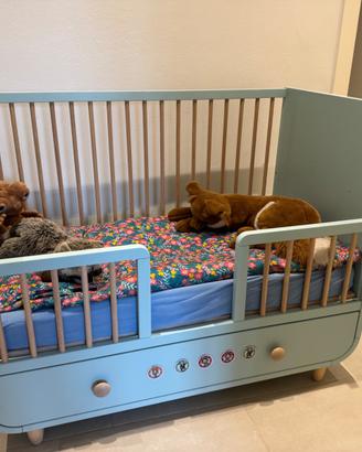 Lettino Bambini Ikea Myllra + materasso