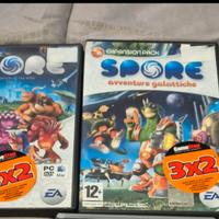 Spore + Spore pacchetto espansione per  Pc