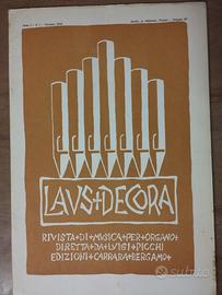 Laus decora 1966 rivista musicale