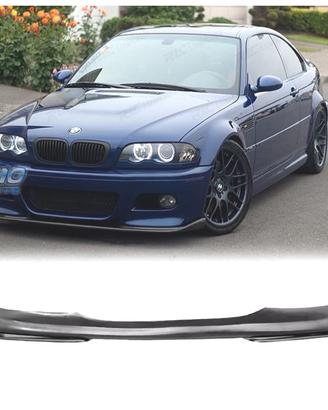 SPOILER LIP BMW E46 98-07 LOOK M3 NERO OPACO