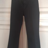Pantalone modello jeans in cotone nero J Brand 