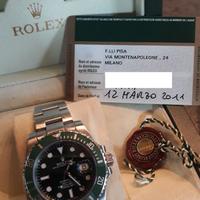 ROLEX SUBMARINER 116610LV ITALIANO  - 2011 HULK