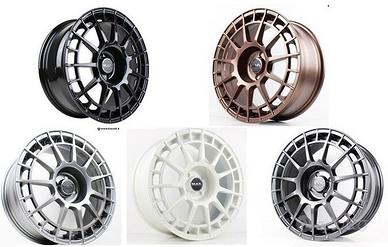4 cerchi Montecarlo Mak NTT 17" per 500/595 Abart