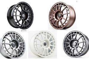 4 cerchi Montecarlo Mak NTT 17" per 500/595 Abart