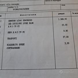 Televisore Samsung LCD40 UE40B6000