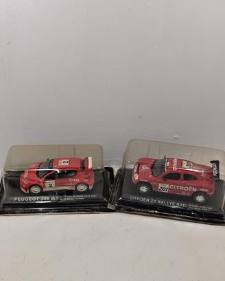 Set 2 Modellini Rally 1:43