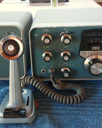 Ricetrasmittente Heathkit +Alim +MIc Shure+Manuale