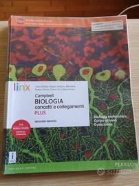 9788863646337 Biologia concetti e coll.plus 2bienn