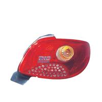 FANALE DESTRO PER PEUGEOT 206 PLUS 09- AMBRA ROSSO