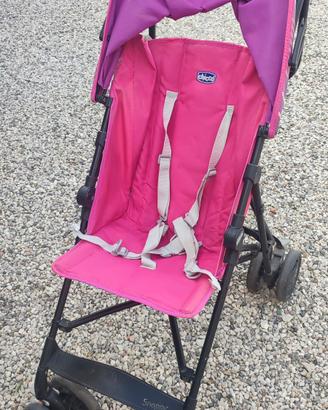 Passeggino leggero Chicco Snoopy rosa