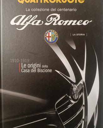 Quattroruote 10 fascicoli ALFA ROMEO COLLEZIONE
