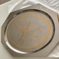 Vassoio elegant gioiel oro 24 K