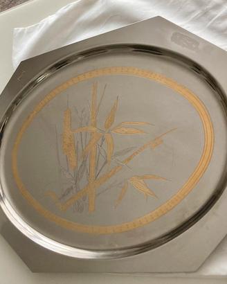 Vassoio elegant gioiel oro 24 K