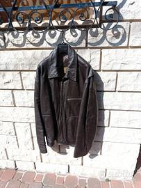 Giacca in pelle da uomo vintage