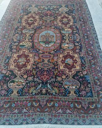tappeto persiano tabriz 
