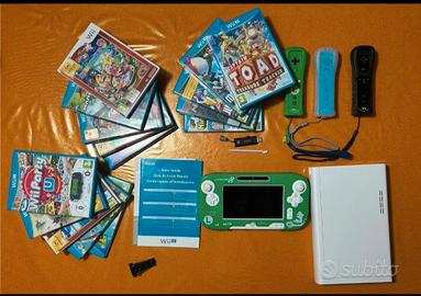 Lotto Completo Nintendo Wii U 8 GB + tutti 