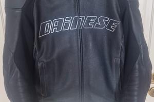 giacca pelle traforata Dainese tg 50