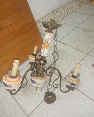 lampadario vintage 
