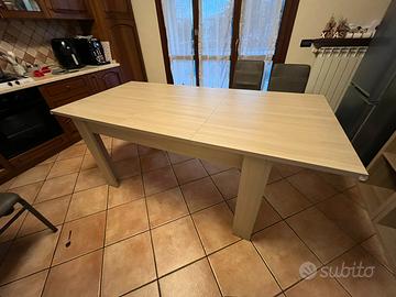 Tavolo 140x90 allungabile a 190x90