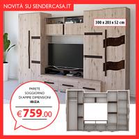 RAFFINATISSIMA PARETE SOGGIORNO IBIZA!