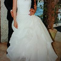 Stupendo abito sposa Pierre Cardin