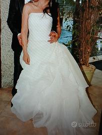 Stupendo abito sposa Pierre Cardin