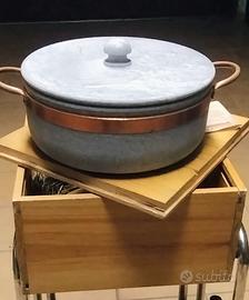 Casseruola in pietra ollare