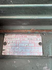 Motore 380V bassi giri, trifase