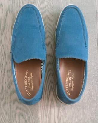 Mocassini eleganti Gutteridge blu 42