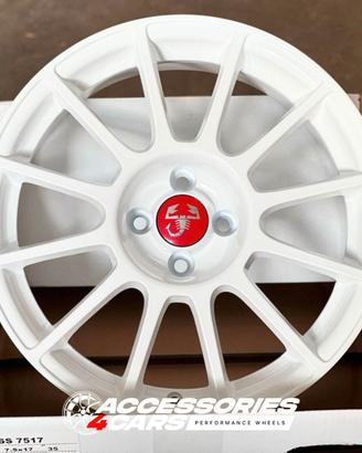 Set cerchi dedica ABARTH SS da 17 per 500/595