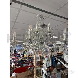 LAMPADARIO VETRO MARIA TERESA 12 LUCI