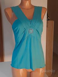 RUBAMORI - TOP DONNA IN VISCOSA