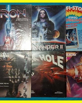 VINILI COLONNE SONORE FANTASCIENZA – LOTTO 6 LP