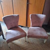 poltroncine basse vintage