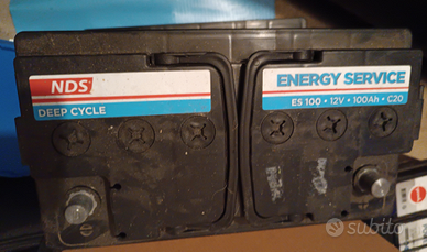 Batteria servizi camper NDS Energy ES100 100Ah