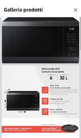 Microonde Grill microwave oven Samsung ⚠️ Nuovo⚠️