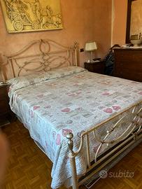 Letto Matrimoniale in Ferro Battuto (Rete a doghe)