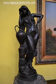 Statua in bronzo Rebecca XX secolo
