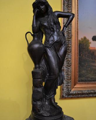 Statua in bronzo Rebecca XX secolo