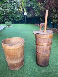 set antiquariato valdostano fine 800