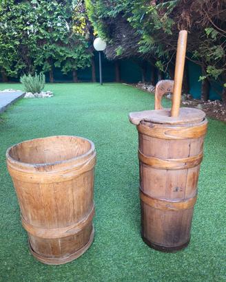 set antiquariato valdostano fine 800