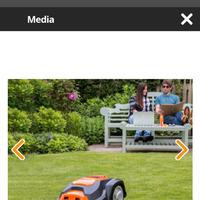 Robot taglia erba giardino