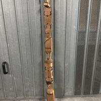 Totem intagliato legno Madagascar