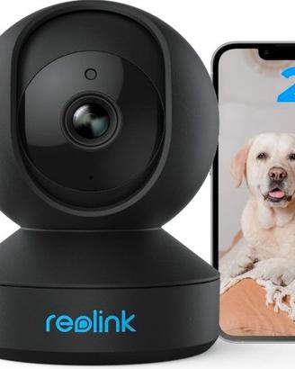 3MP Telecamera WiFi Interno, Audio a 2 Vie con Pan