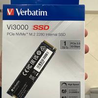 Verbatim vi3000 SSD nvme m2 1tb NUOVO