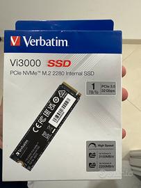 Verbatim vi3000 SSD nvme m2 1tb NUOVO