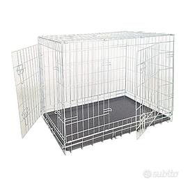 Box pieghevole zincato per cani