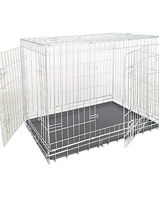 Box pieghevole zincato per cani