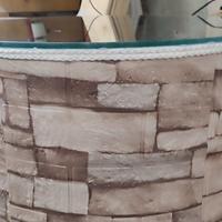 tavolino di arredo con illuminazione 